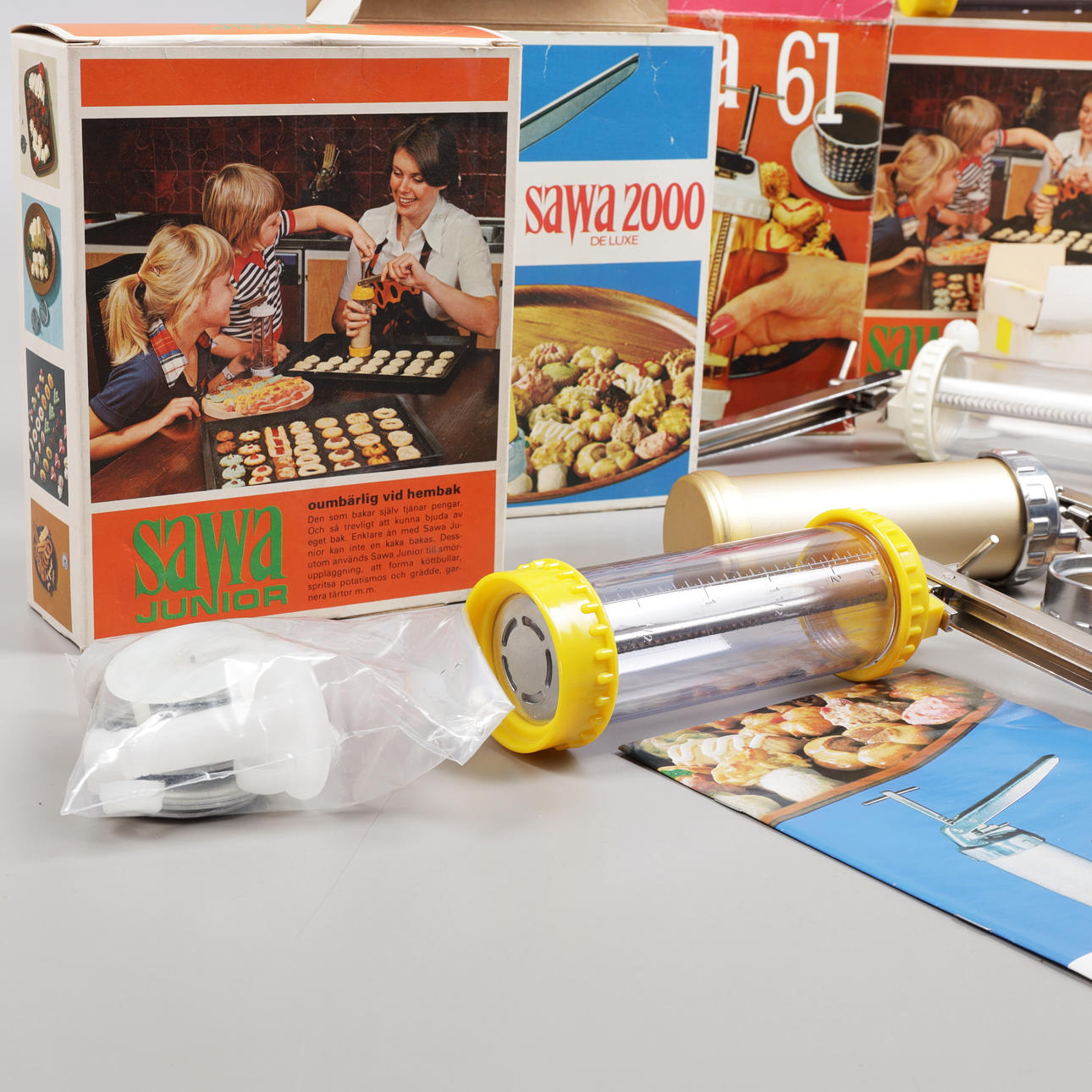 BAKING UTENSILS, 4 pcs, Sawa, 1960s.
