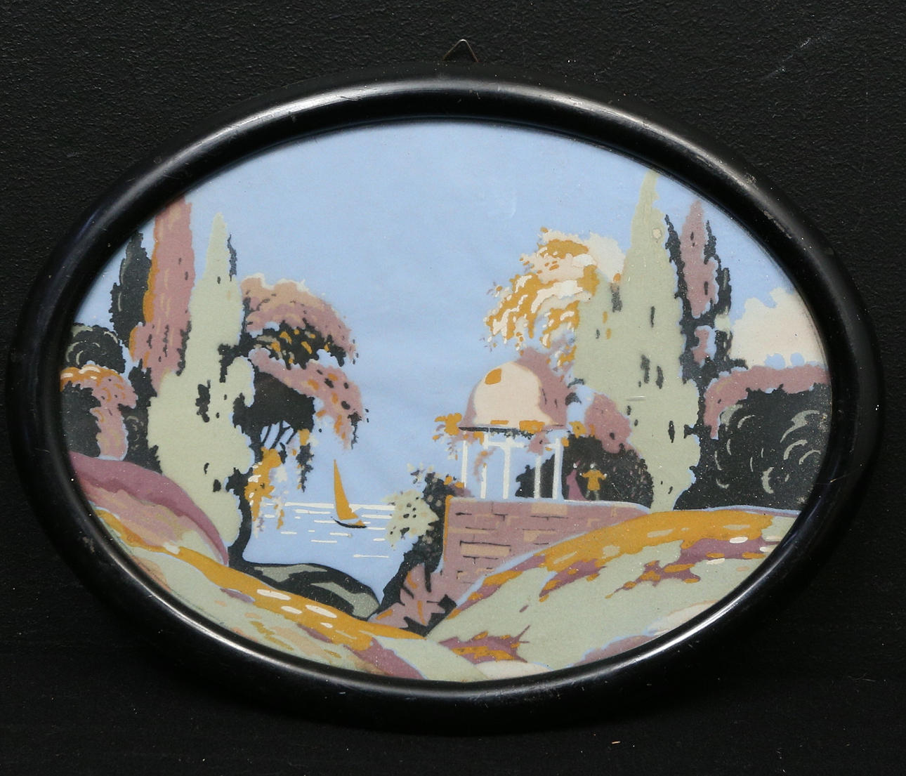 OKÄND KONSTNÄR. mixed media, unsigned.