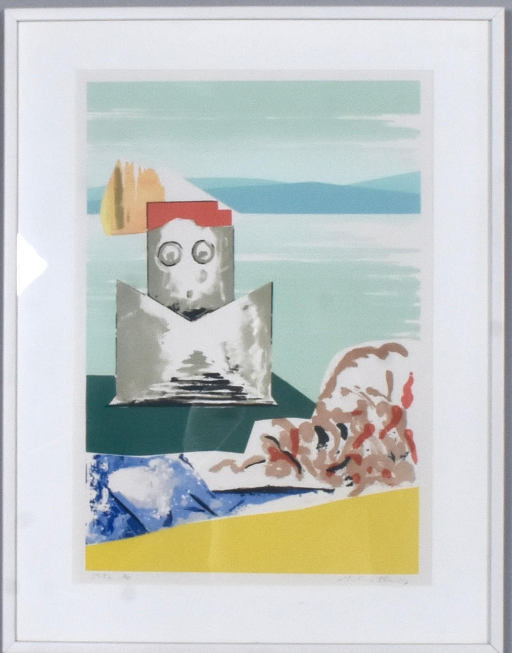 HARDY STRID. Colour serigraph.