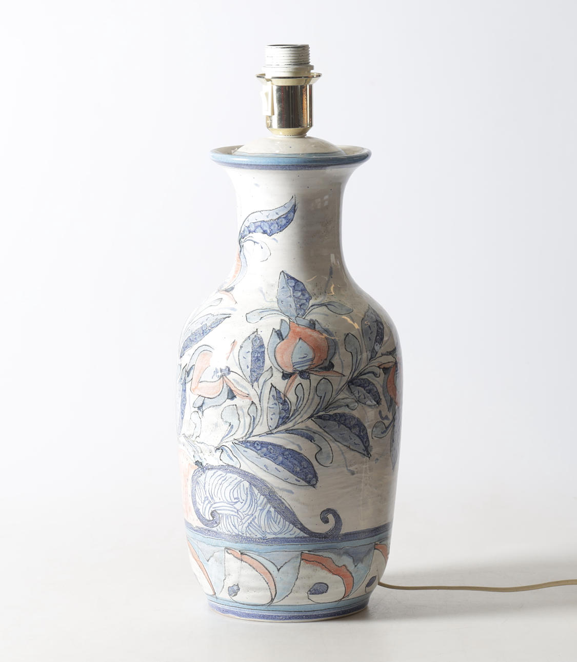 TABLE LAMP, ceramic, 1970s/80s.