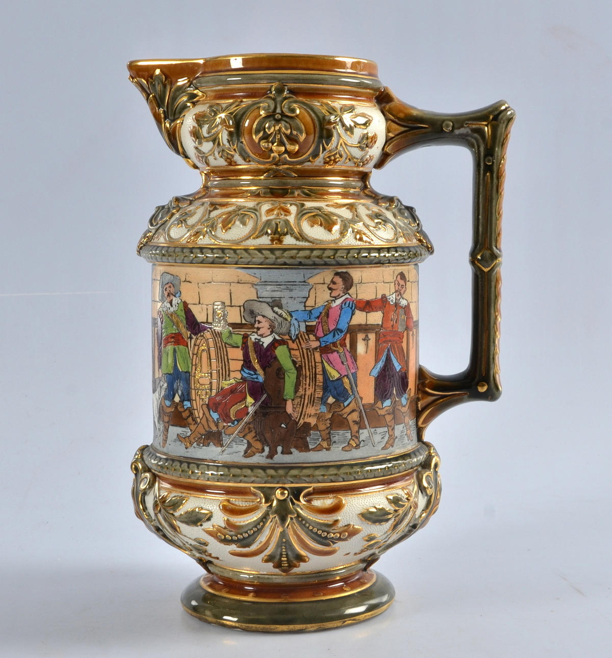 PRAKTKANNA, Majolika, Rörstrand, 1880/90-tal.