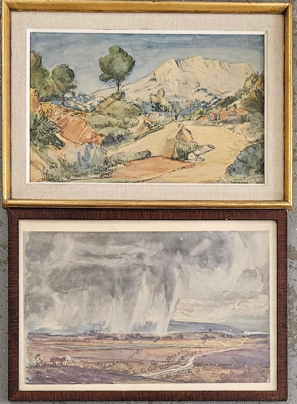 PRINS EUGEN. Landscape. Prints, 2 pcs, signed in the print.