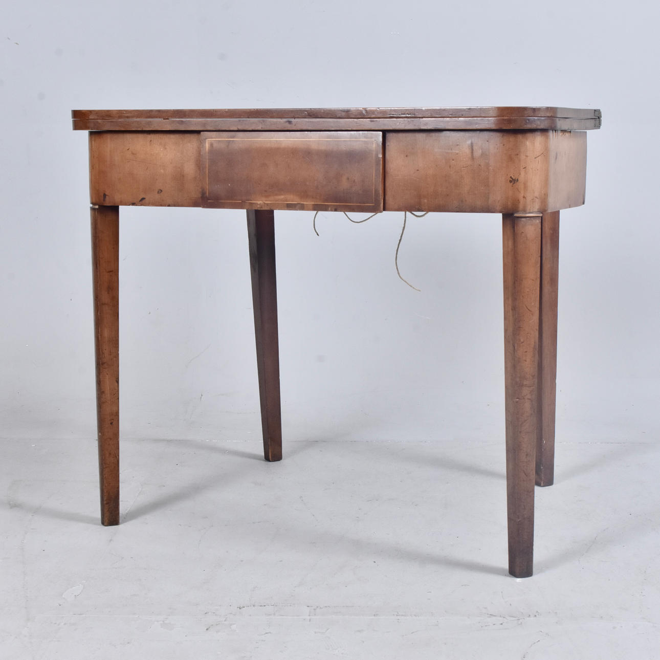 GAMING TABLE, mahogany, Denmark, Empire.