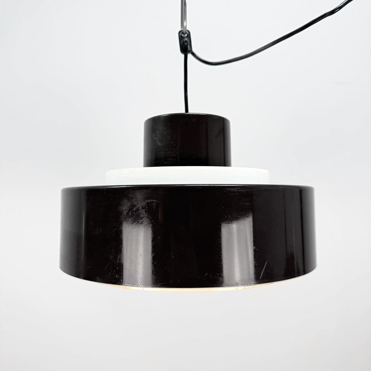 CEILING LAMP - Plastic, 1970s.