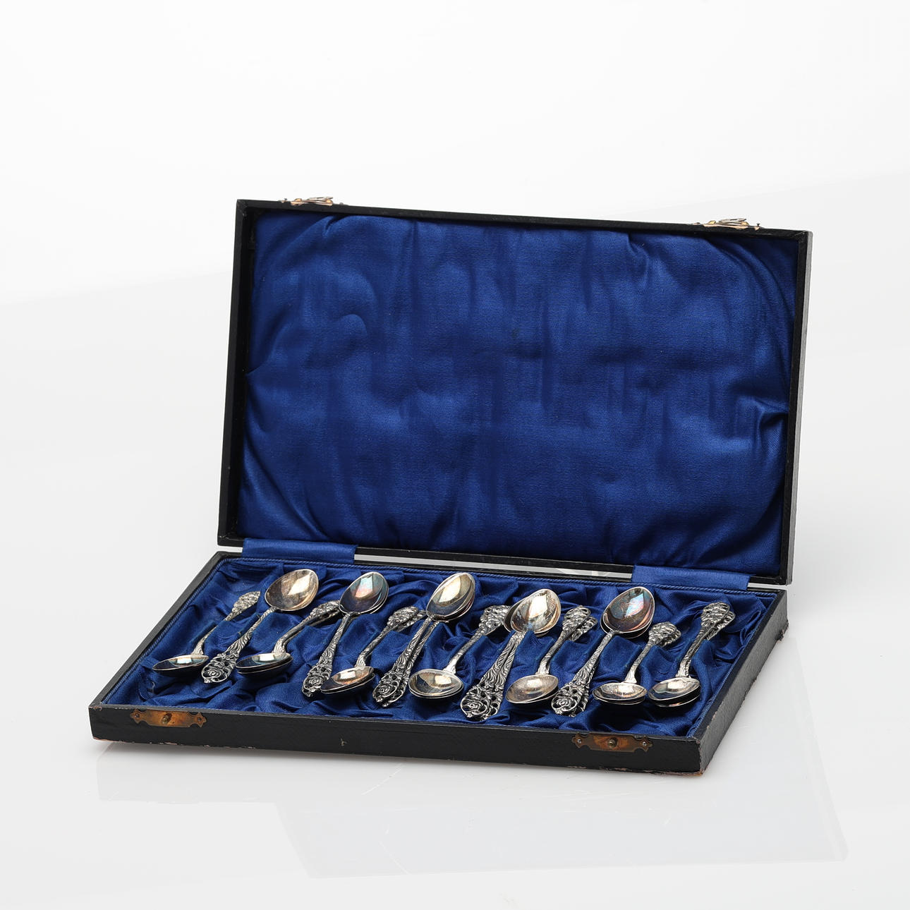 COFFEE SPOONS, 12 pcs. Silver, GEWE, Malmö.