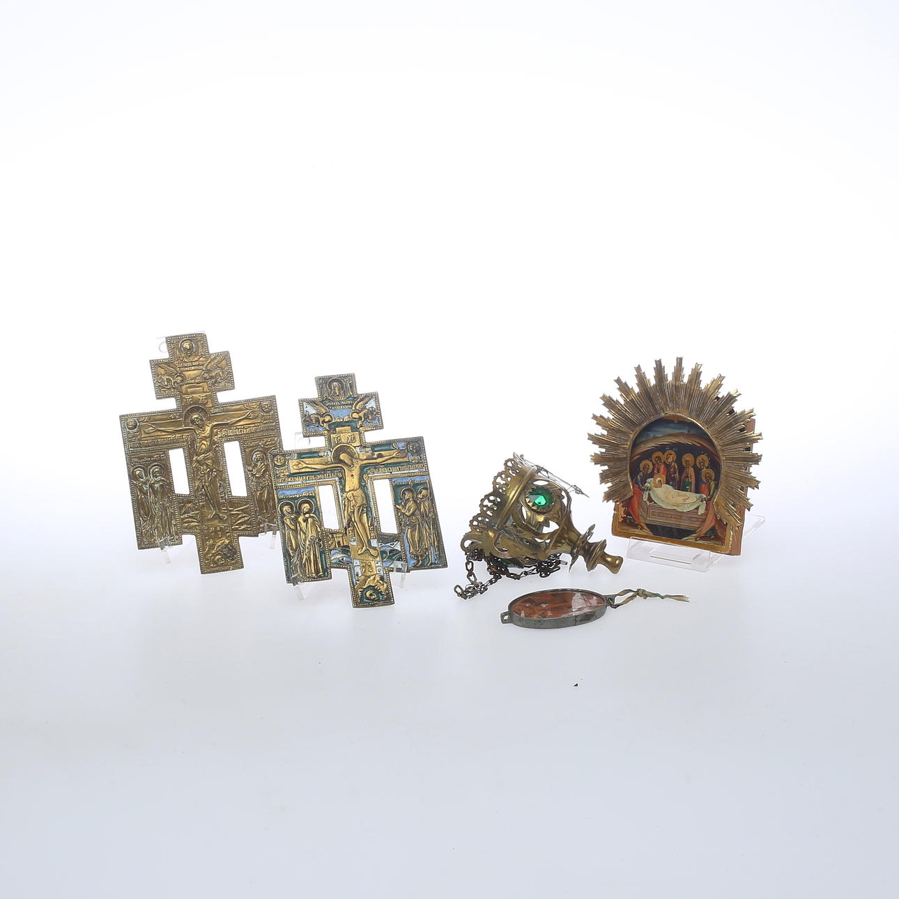 PARTI DIVERSE, bland annat ikon, Ryssland, 1800/1900-tal.