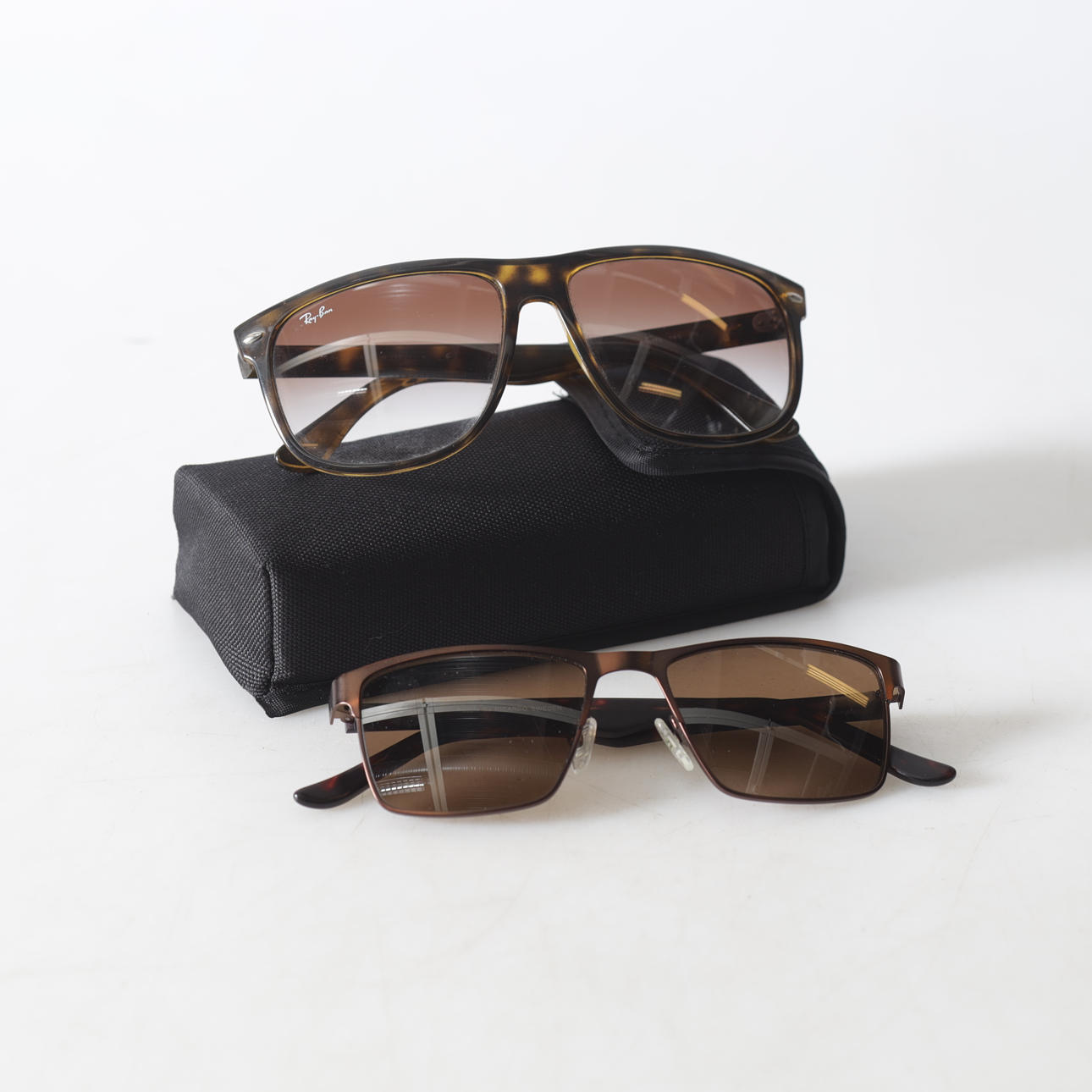 SOLBRILLER, 2 stk., Ray-Ban & Ricardo, samtidige.
