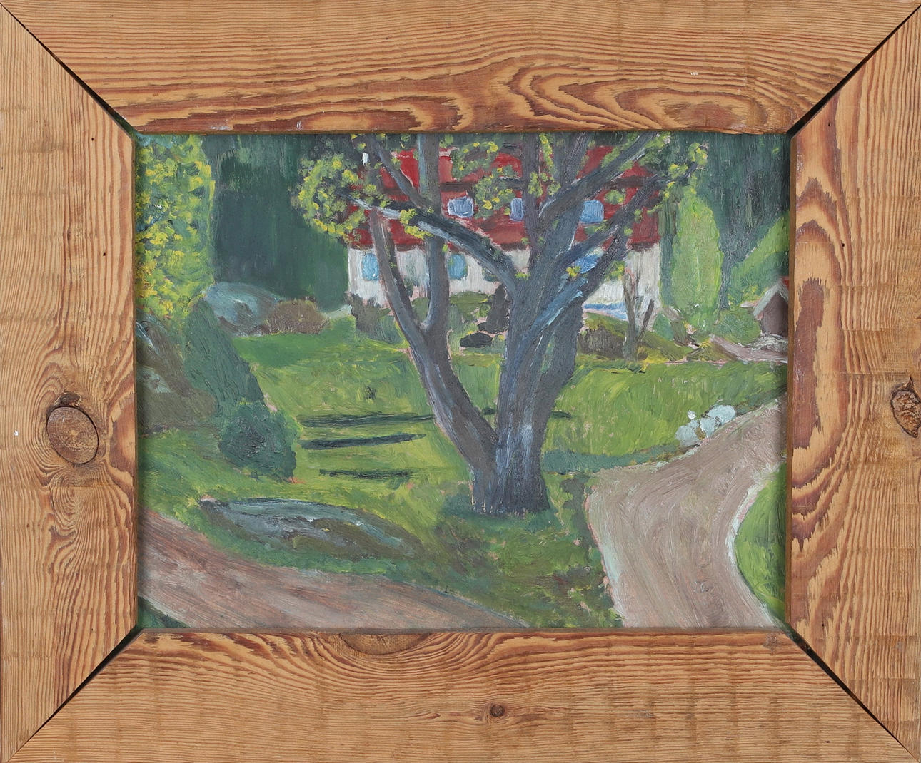 OKÄND KONSTNÄR. oil on panel, unsigned.