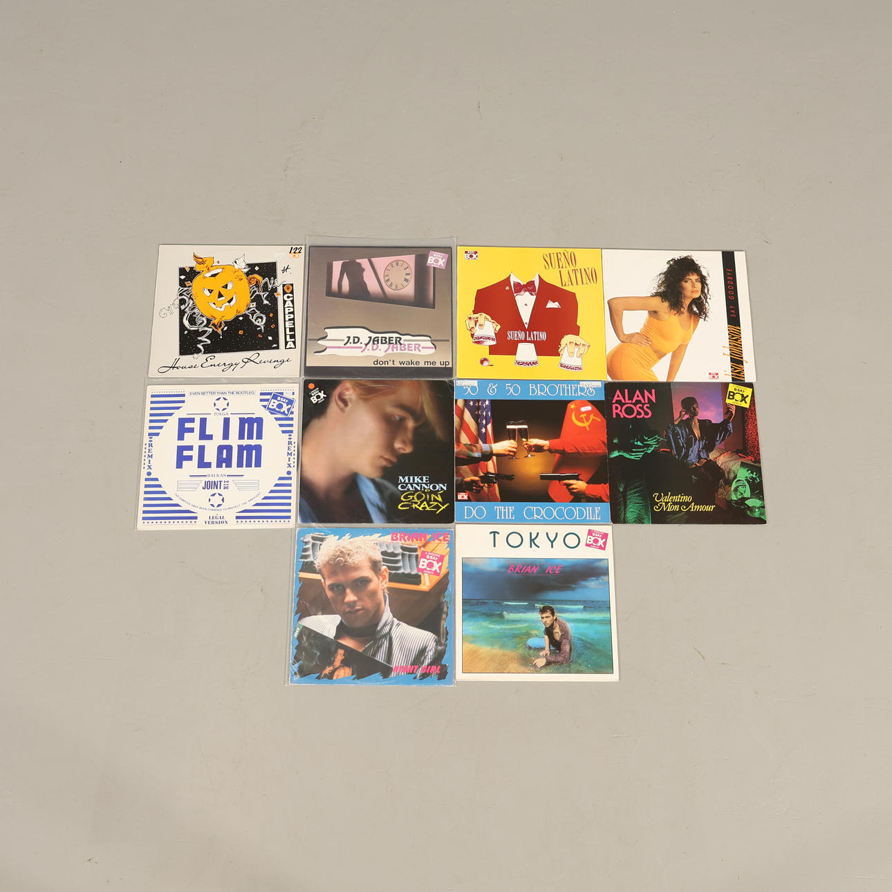 VINYL RECORDS 10 pieces Beat box.