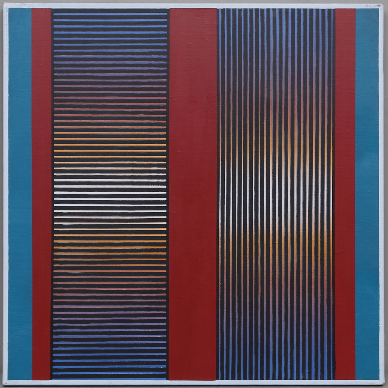 LENNART KÄRRABO. Akryl på duk, "Mirage Kv.V".