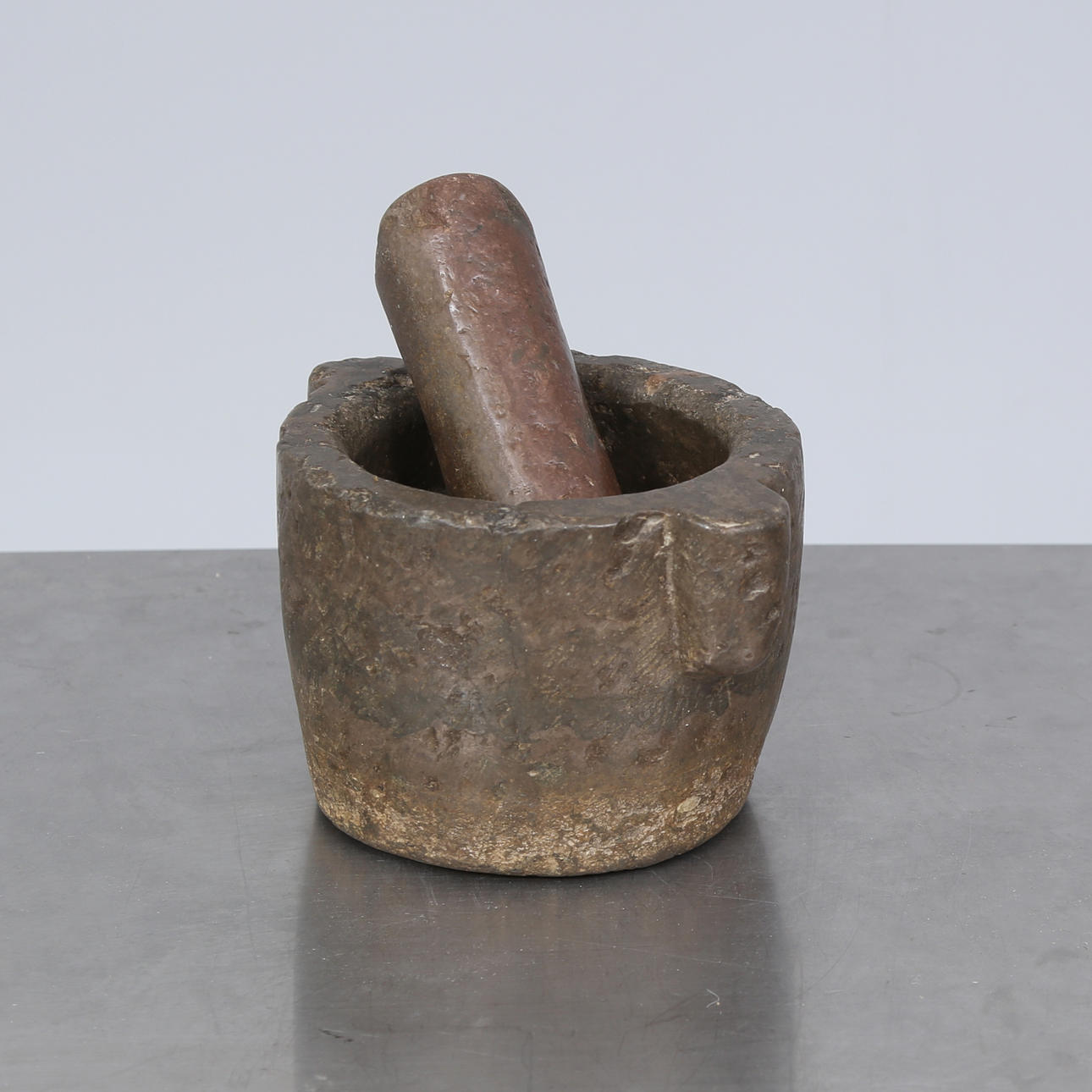MORTAR, limestone, 18th/19th century.