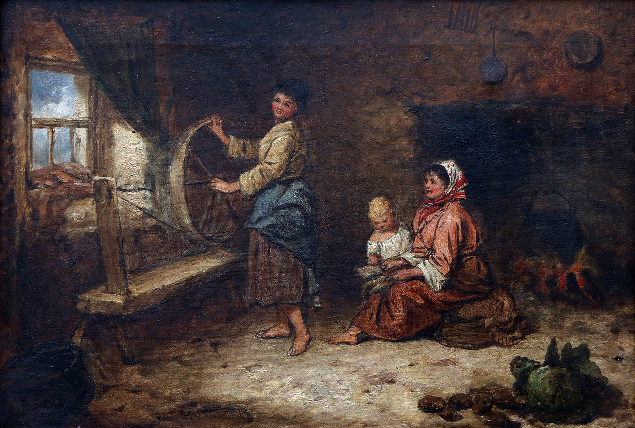 FREDERICK GERALD KINNAIRD. "A busy hour".