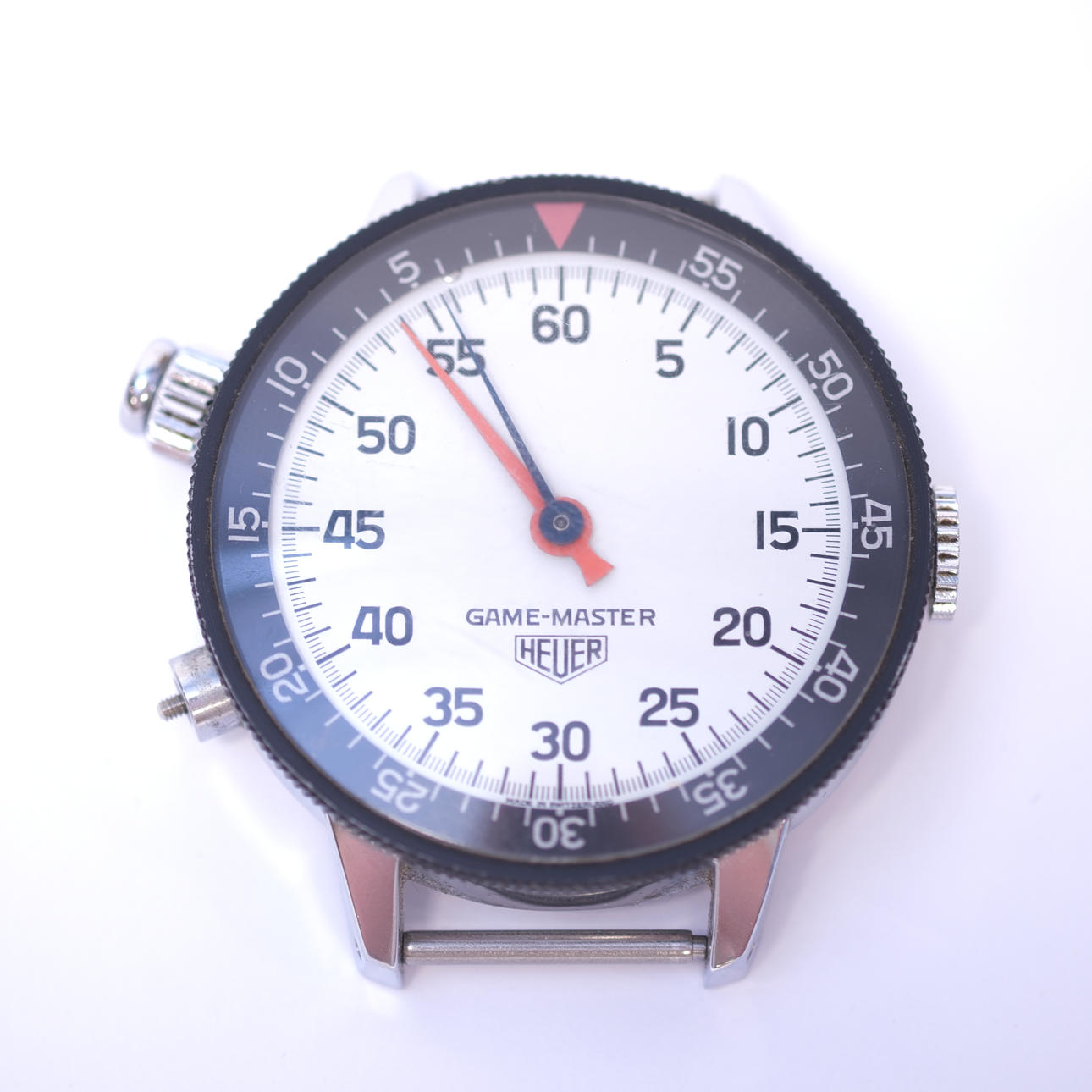 HEUER. STOPWATCH. GAME-MASTER. MANUAL. 1970s.