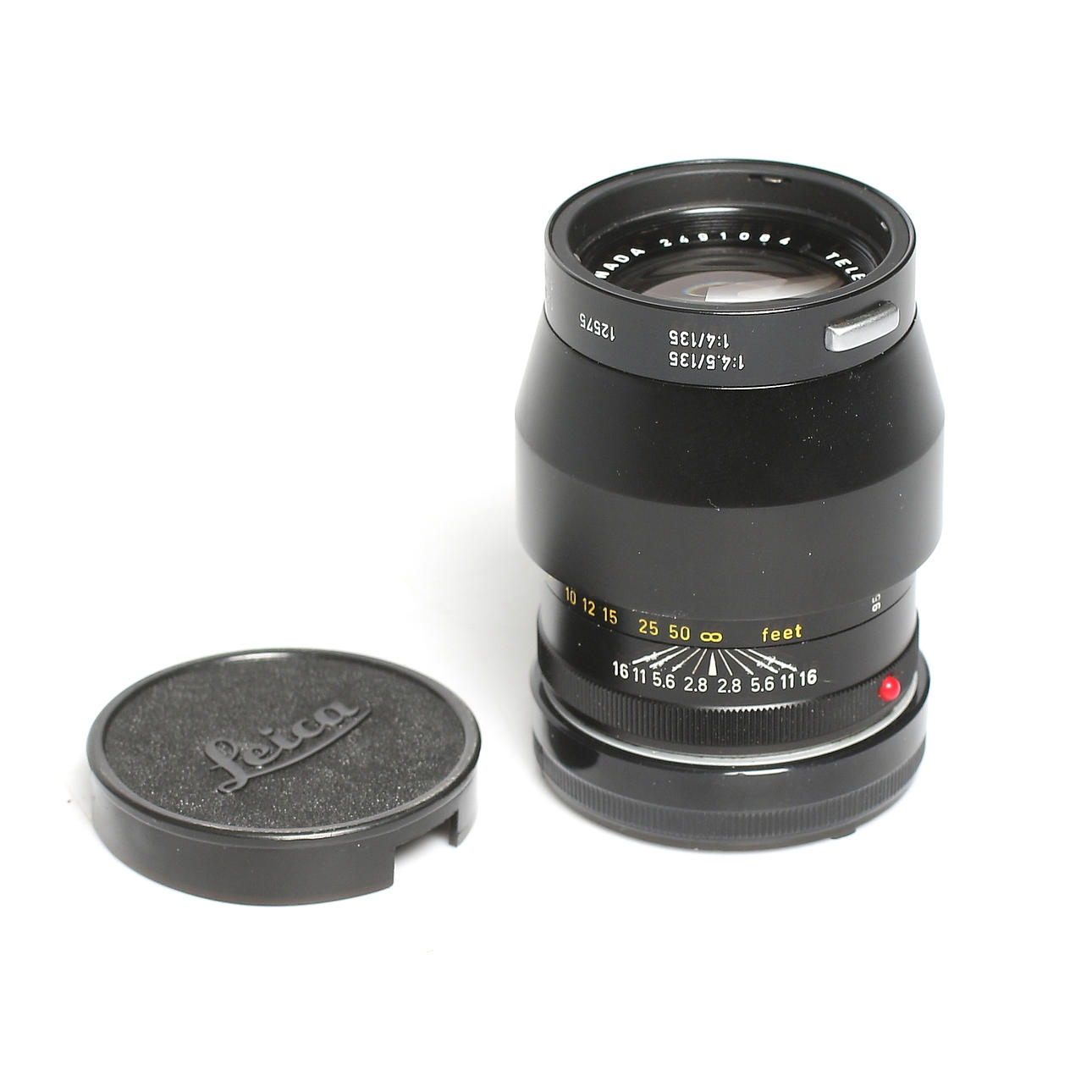 KAMERAOBJEKTIV, Leica Tele-Elmarit, 90 mm, 1.2.8.