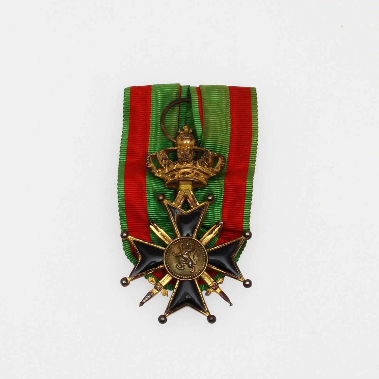 RIDDARTECKEN, Belgien, Croix Militaire, 2me Classe.