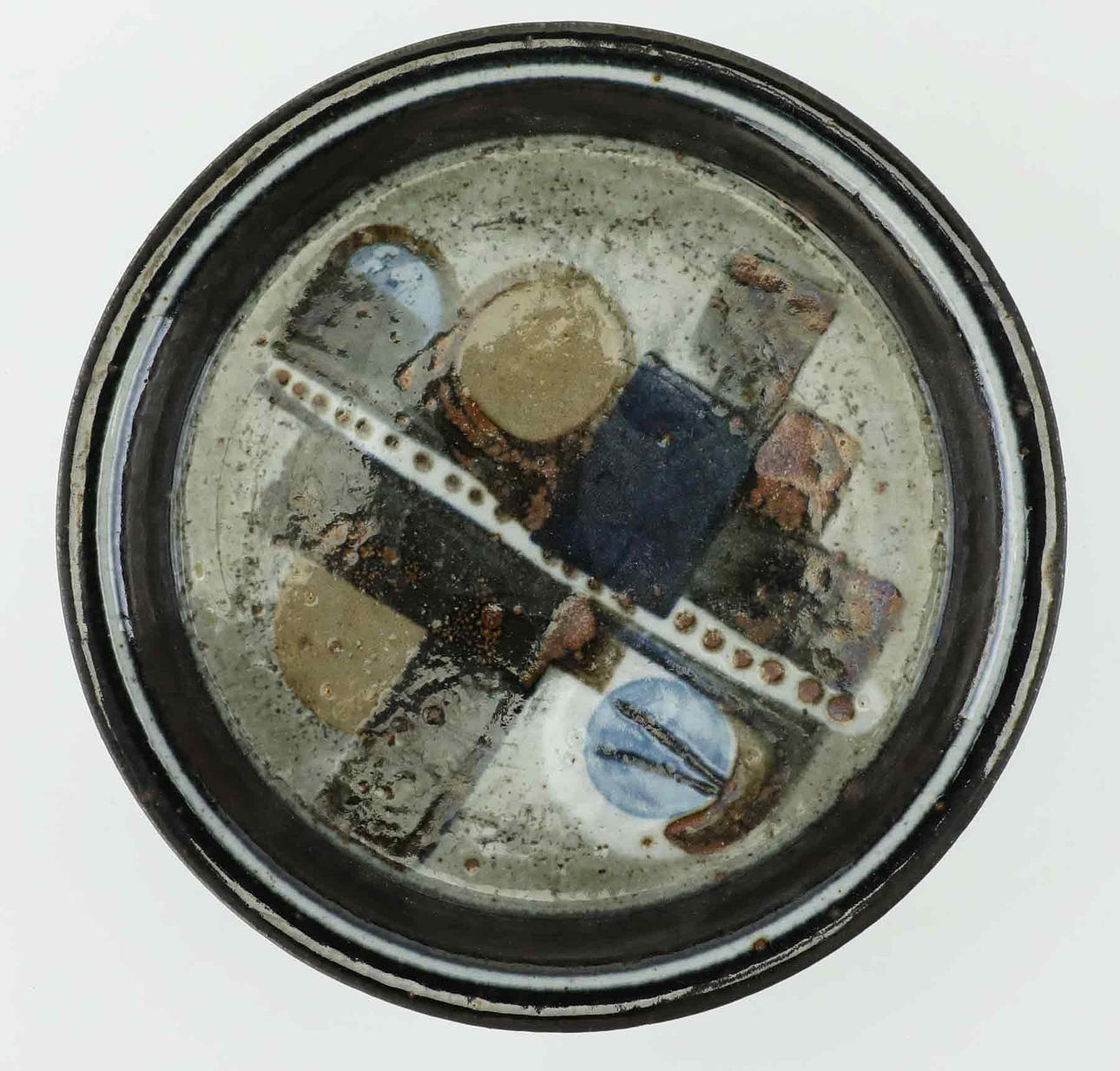 DISH, stoneware, Drejargruppen, Rörstrand, 1976.