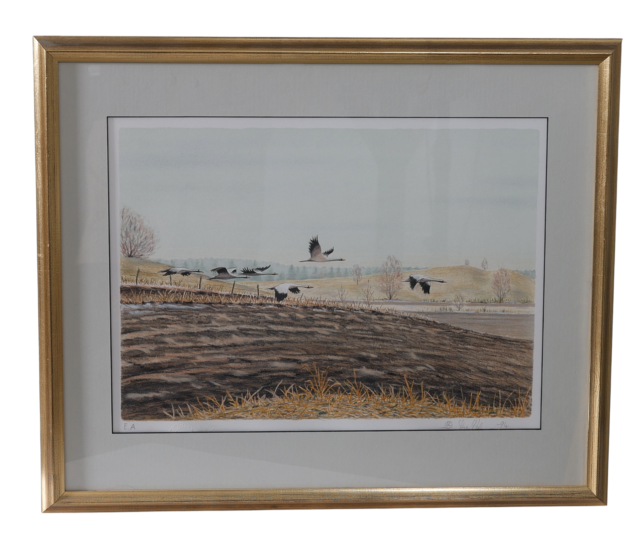 LARS KARLSSON. lithograph, signed, dated -94 and numbered E.A.