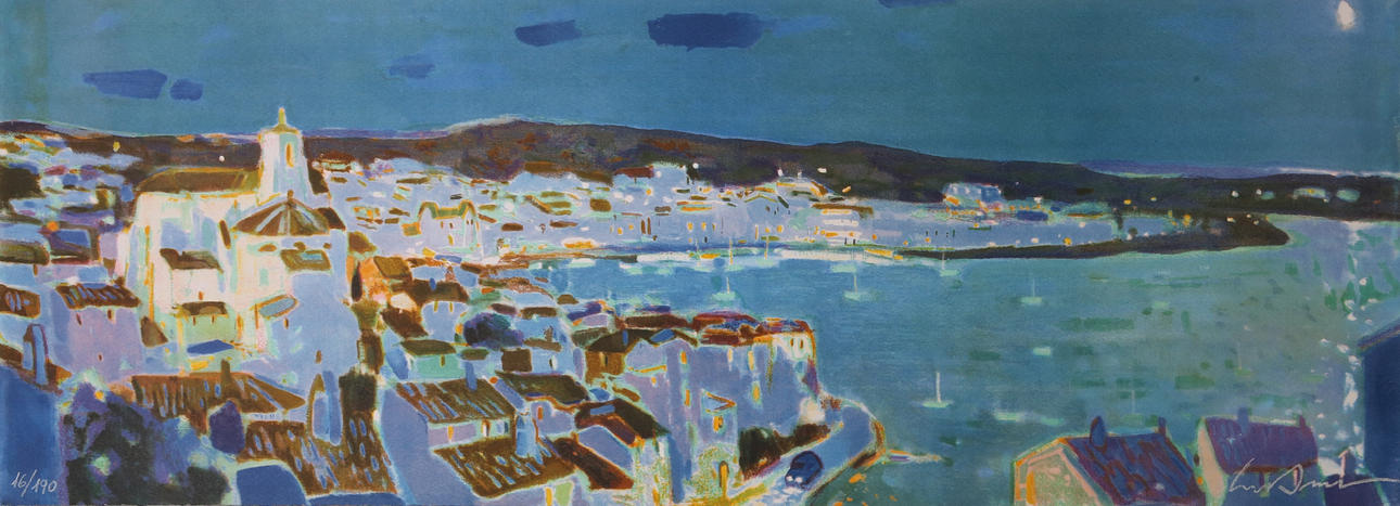 LLUÍS AMER. View of Cadaqués.