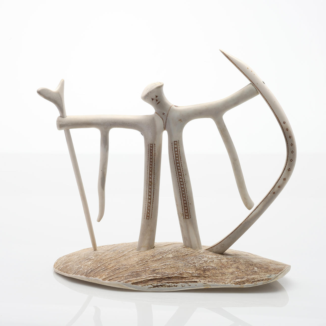 TORSTEN FANKKI. Sculpture, figure with tools.