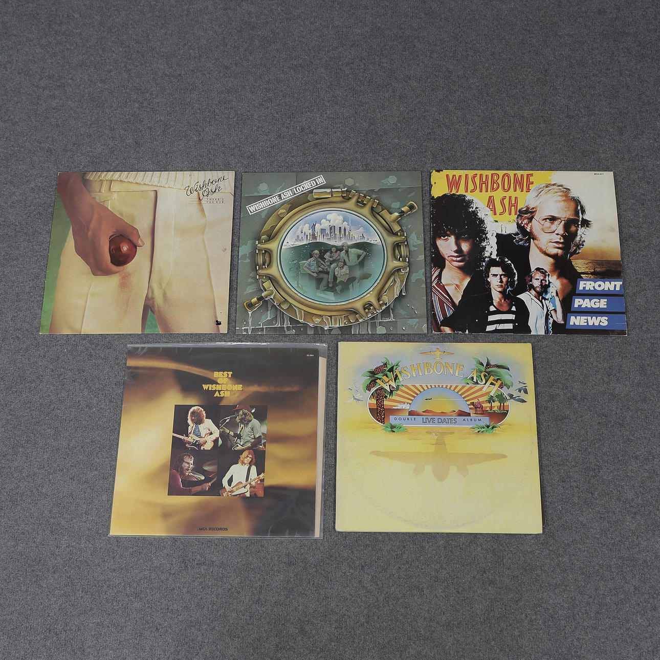 7 LP RECORDS, WISHBONE ASH.