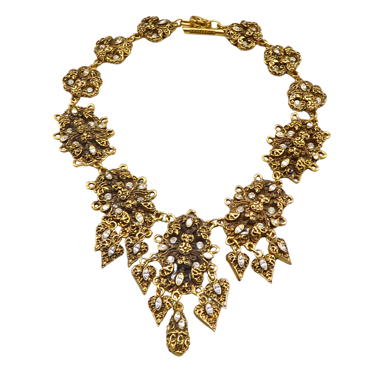 ELEGANT BIB NECKLACE BY SATELLITE PARIS.