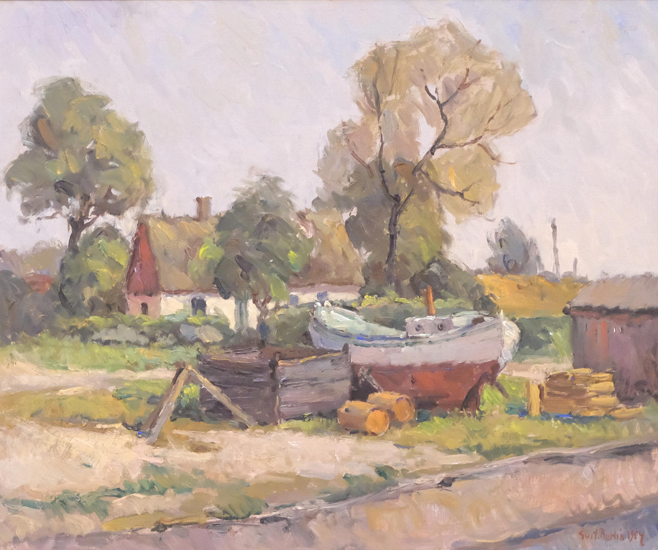 GUSTAV BERLIN. "FRÅN SKÅRE".