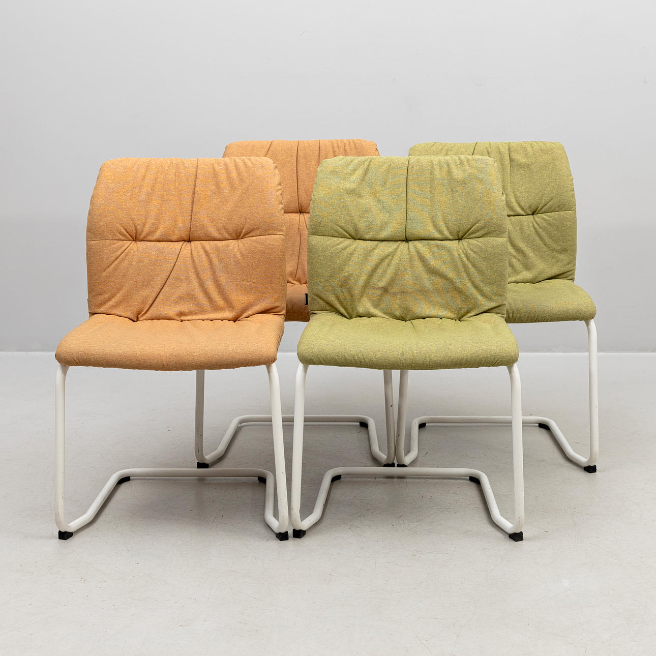 JOHAN LINDSTÉN. chairs 4 pcs, "Haddoc", stackable, Johanson Design.