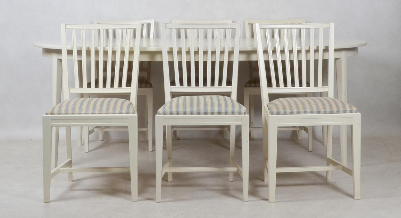 MATSALSGRUPP, 7 delar, Carl Larssonstil, 1900-tal.