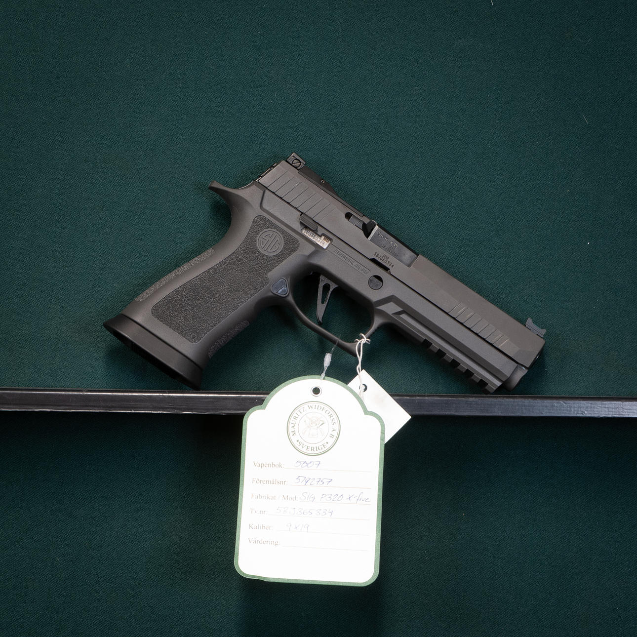 Sig Sauer P320 X-Five Legion #58J365334.