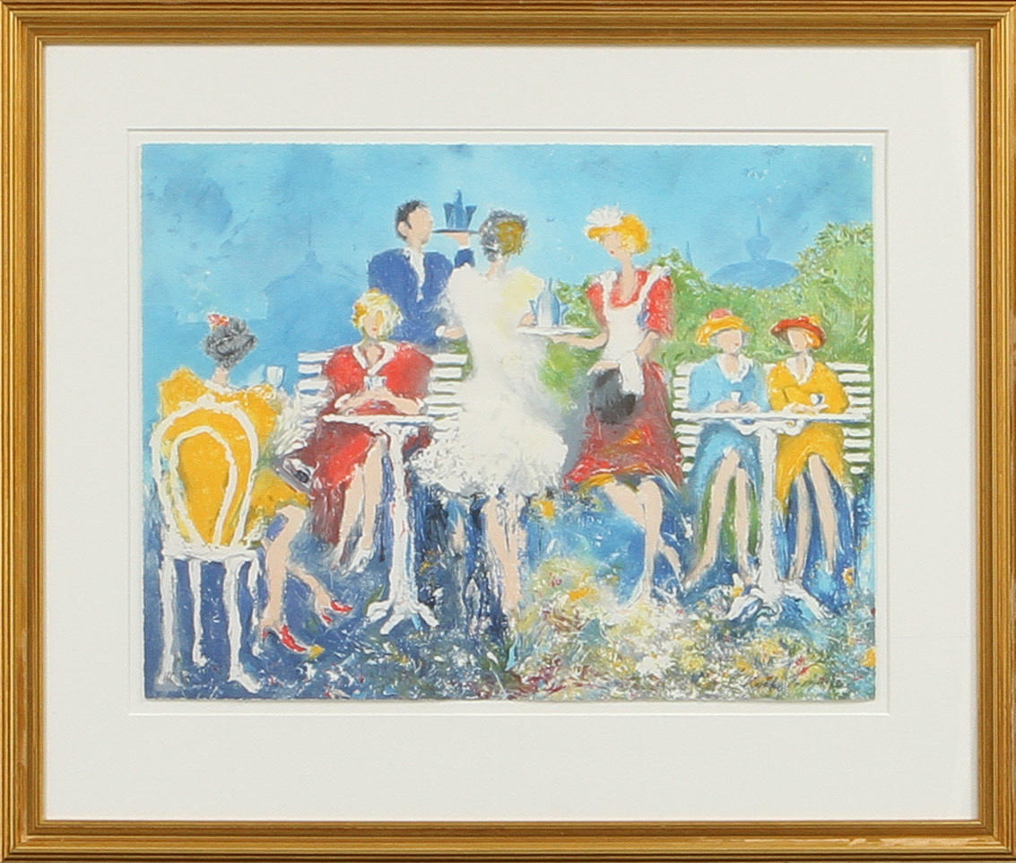 KARL ERIK HÖGLUND. Färglitografi, signerad HC.