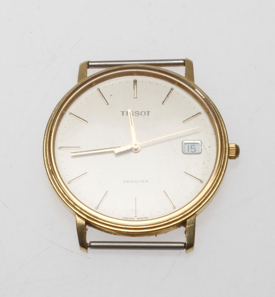ARMBANDSUR TISSOT, seastar, 18k guld.
