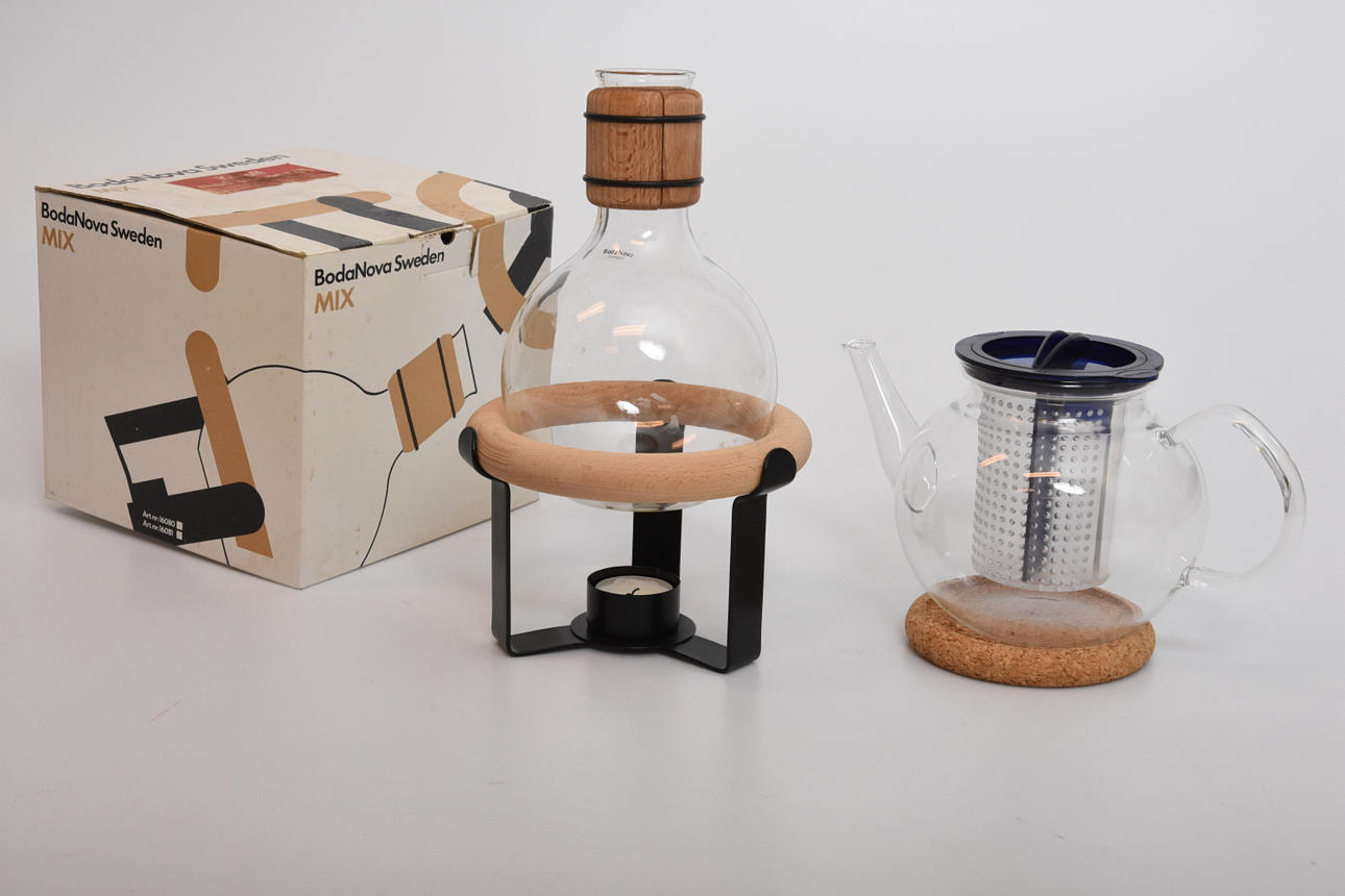 TEKANNA, GLÖGGKOLV, Boda Nova.