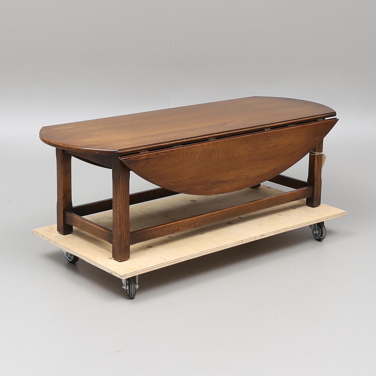 SOFFBORD, med klaffar, ek, 1900-talets andra hälft.