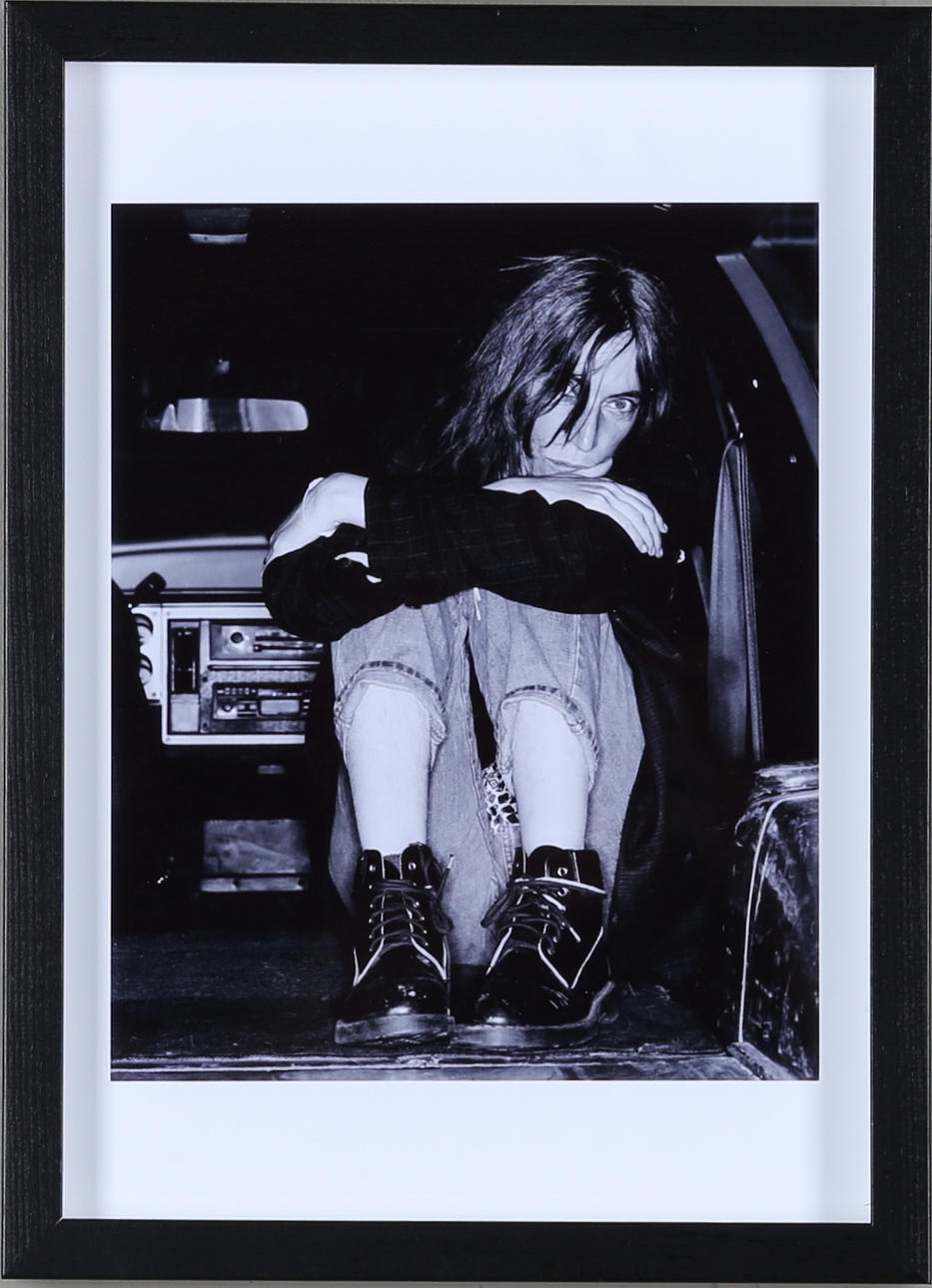OIDENTIFIERAD KONSTNÄR. Fotoprint, 'Patti Smith'.