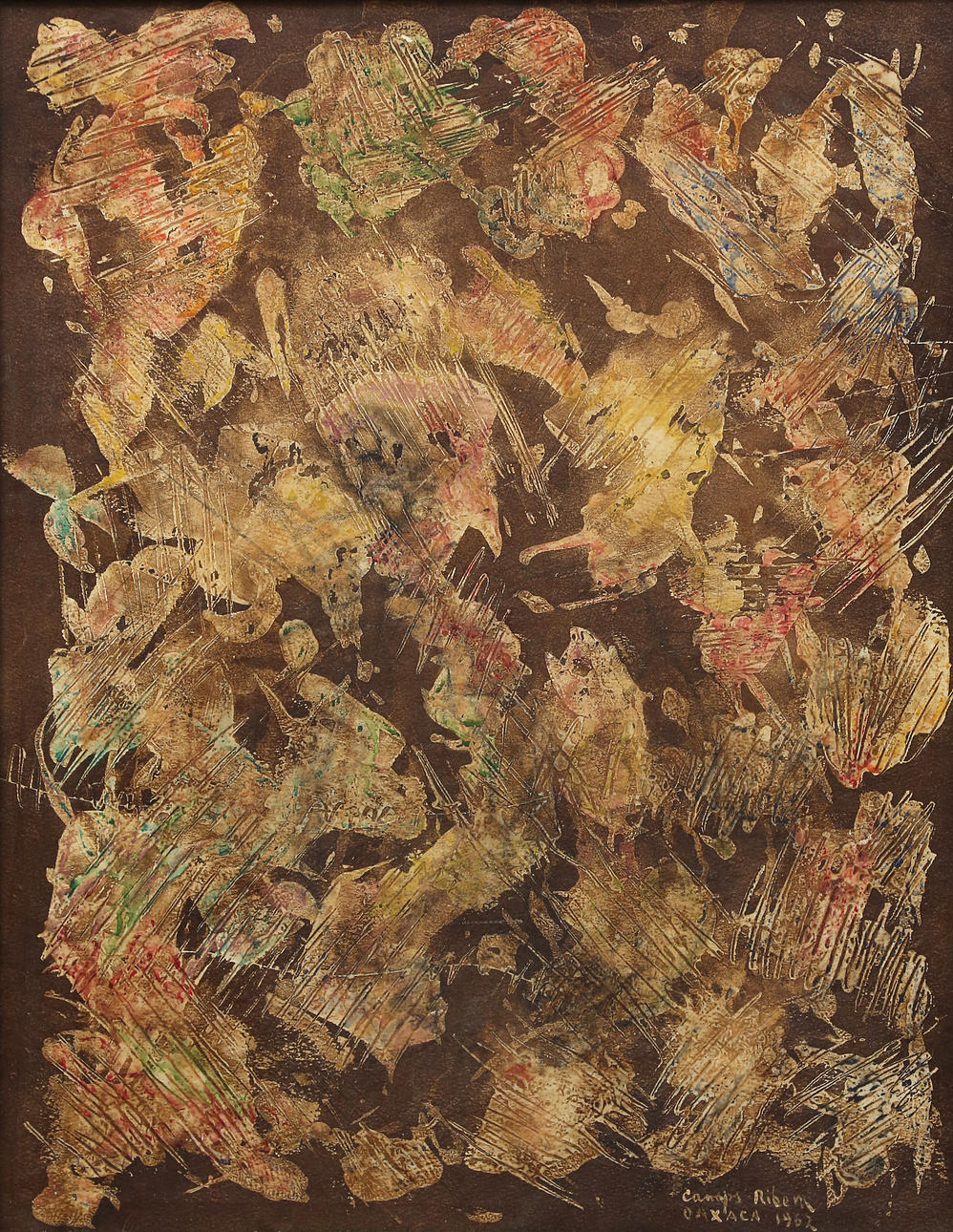 FRANCESC CAMPS RIBERA. Abstract composition.