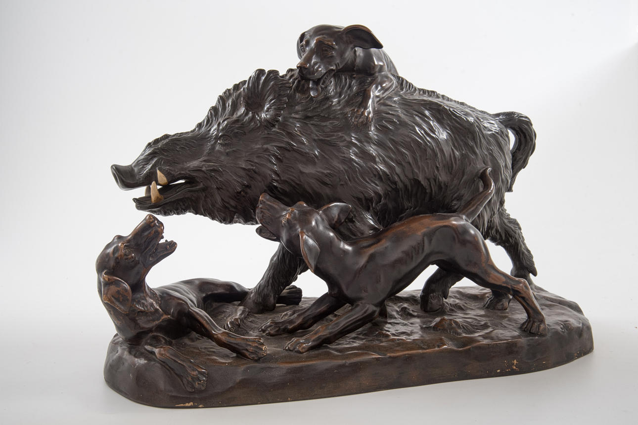 JOHANNES ELIAS RIDINGER. vildsvin hamstra.