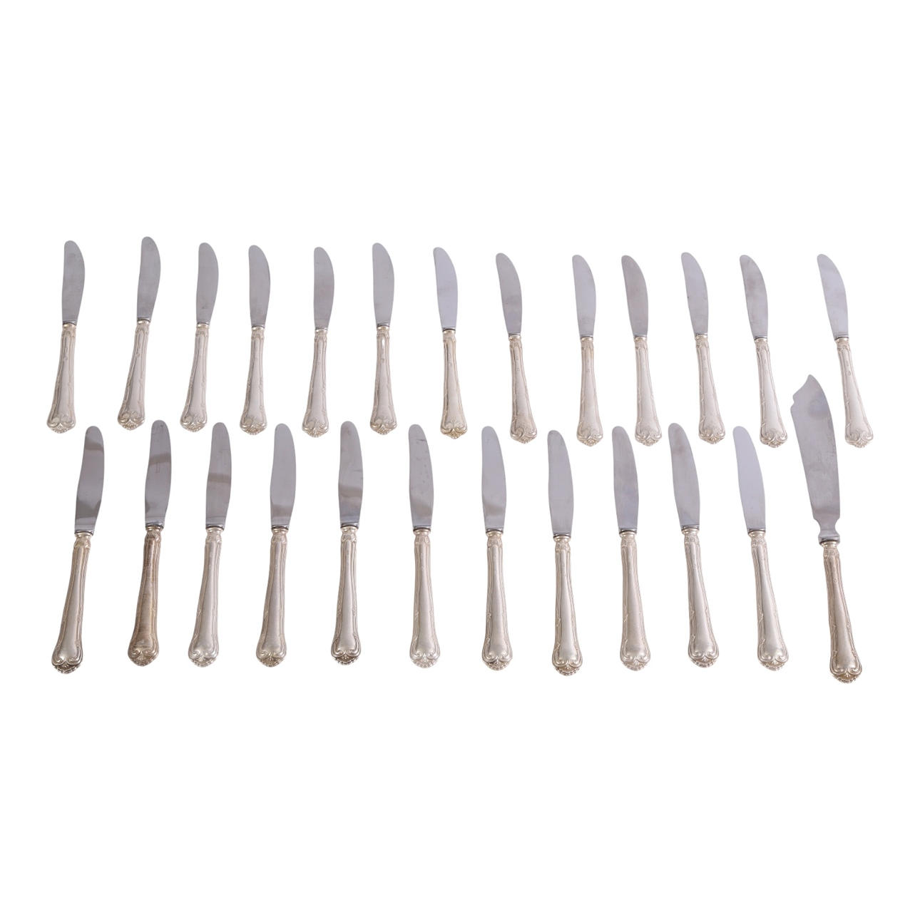 COHR. "Herregård" silver cutlery (25).