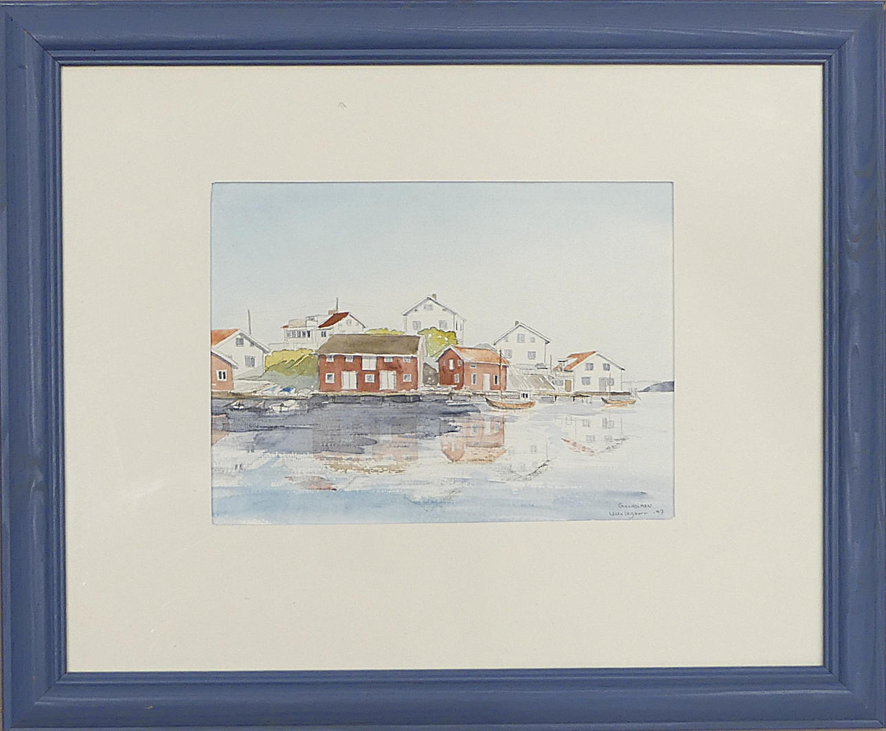 ULLA VEGBORN. Watercolour.