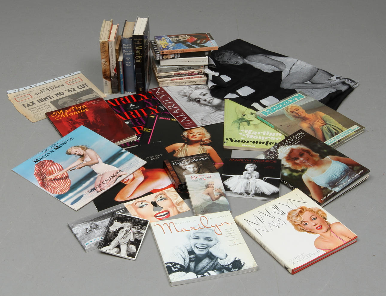 BÖCKER med mera, tema Marilyn Monroe (1).