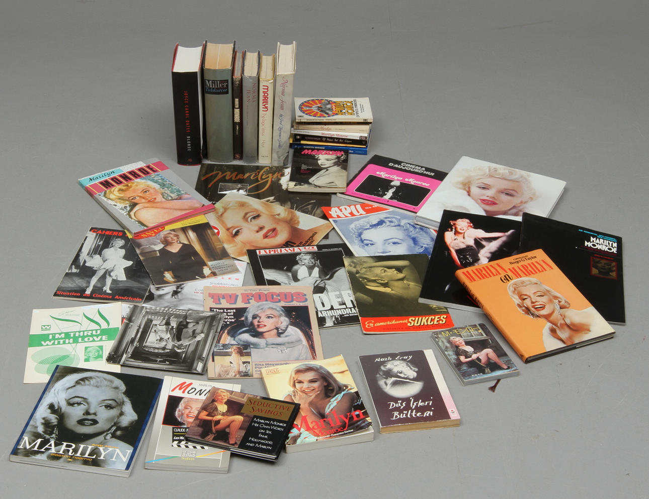 BÖCKER med mera, tema Marilyn Monroe (2).