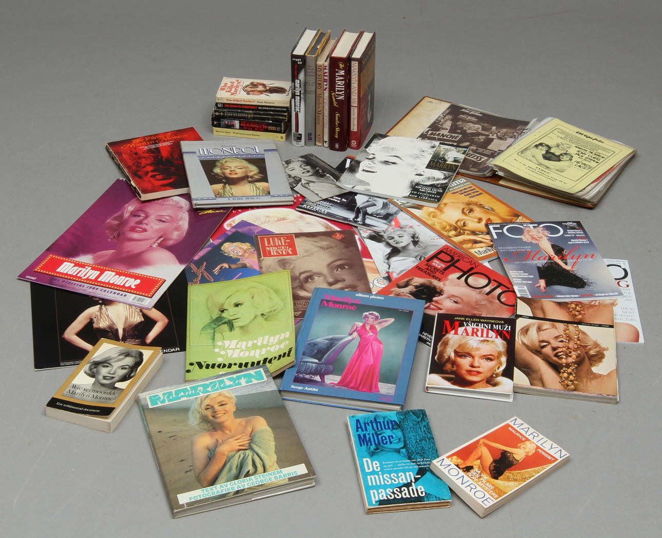 BÖCKER med mera, tema Marilyn Monroe (3).