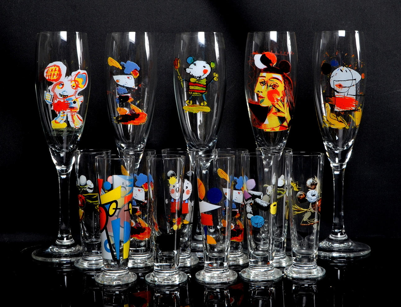 GLAS, 15 delar, Lasse Åberg.