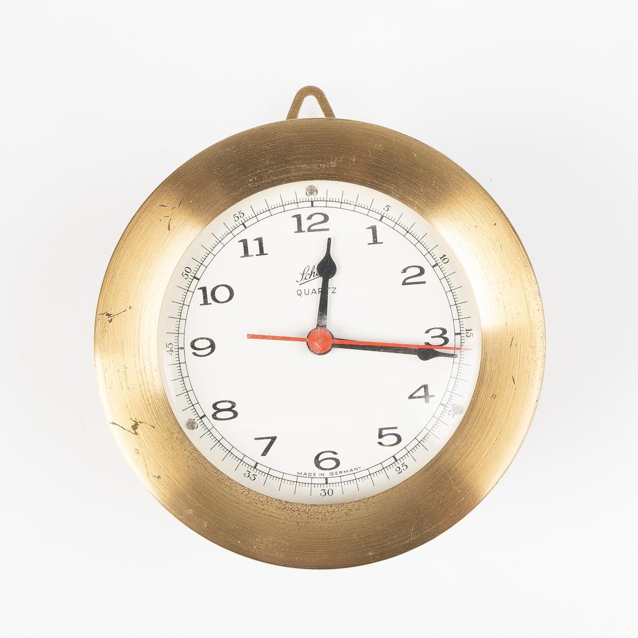 SCHATZ, ship's clock, quartz.