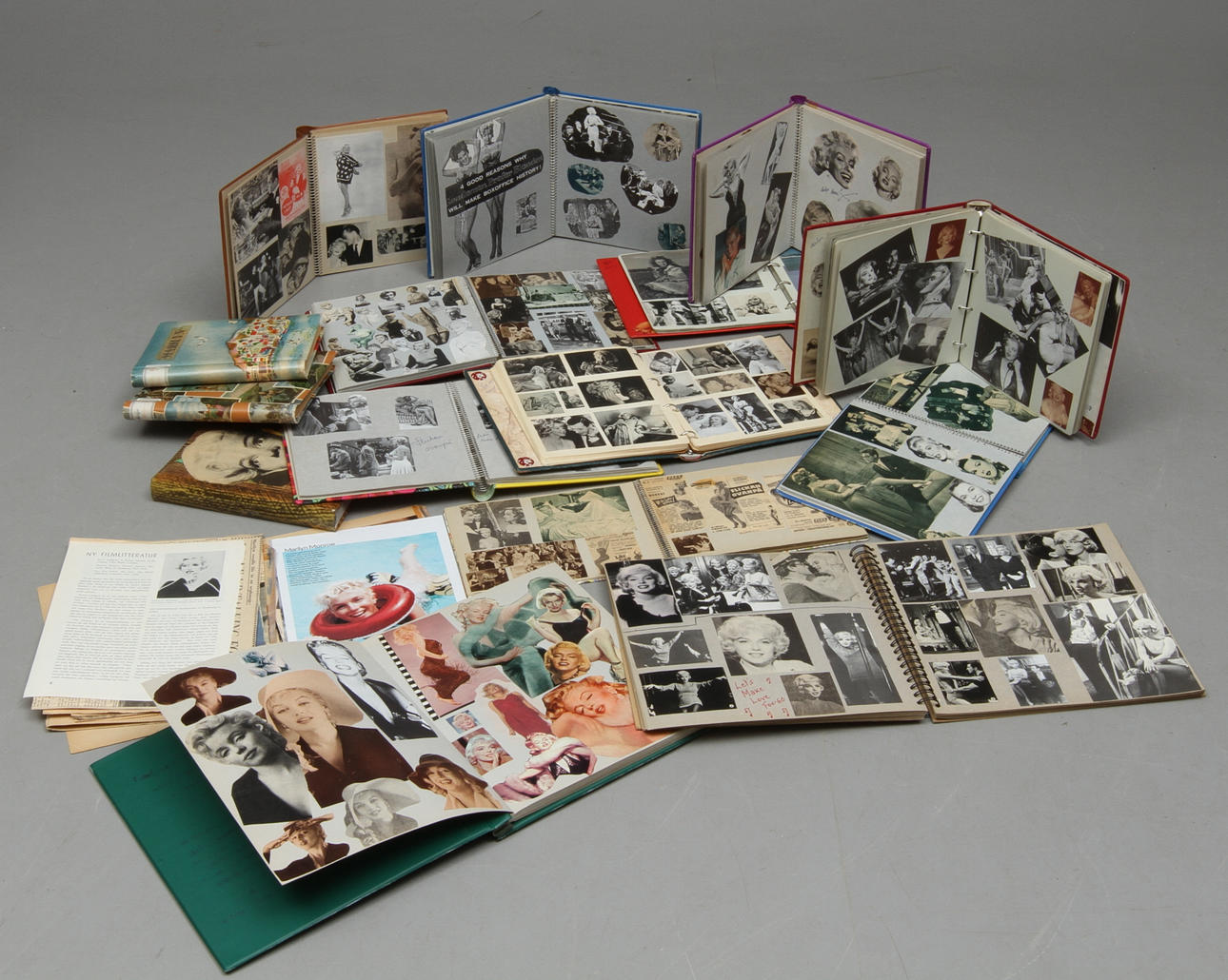 KLIPPALBUM, tema Marilyn Monroe.