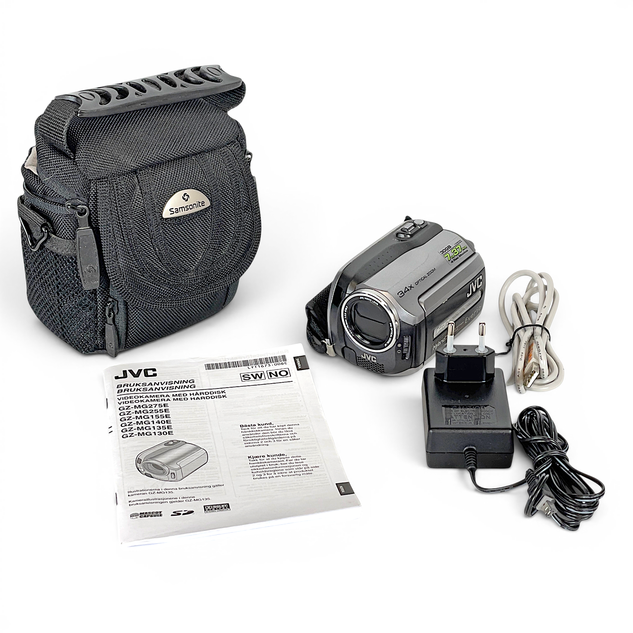 FILM CAMERA, JVC Everio GZ-MG130E.