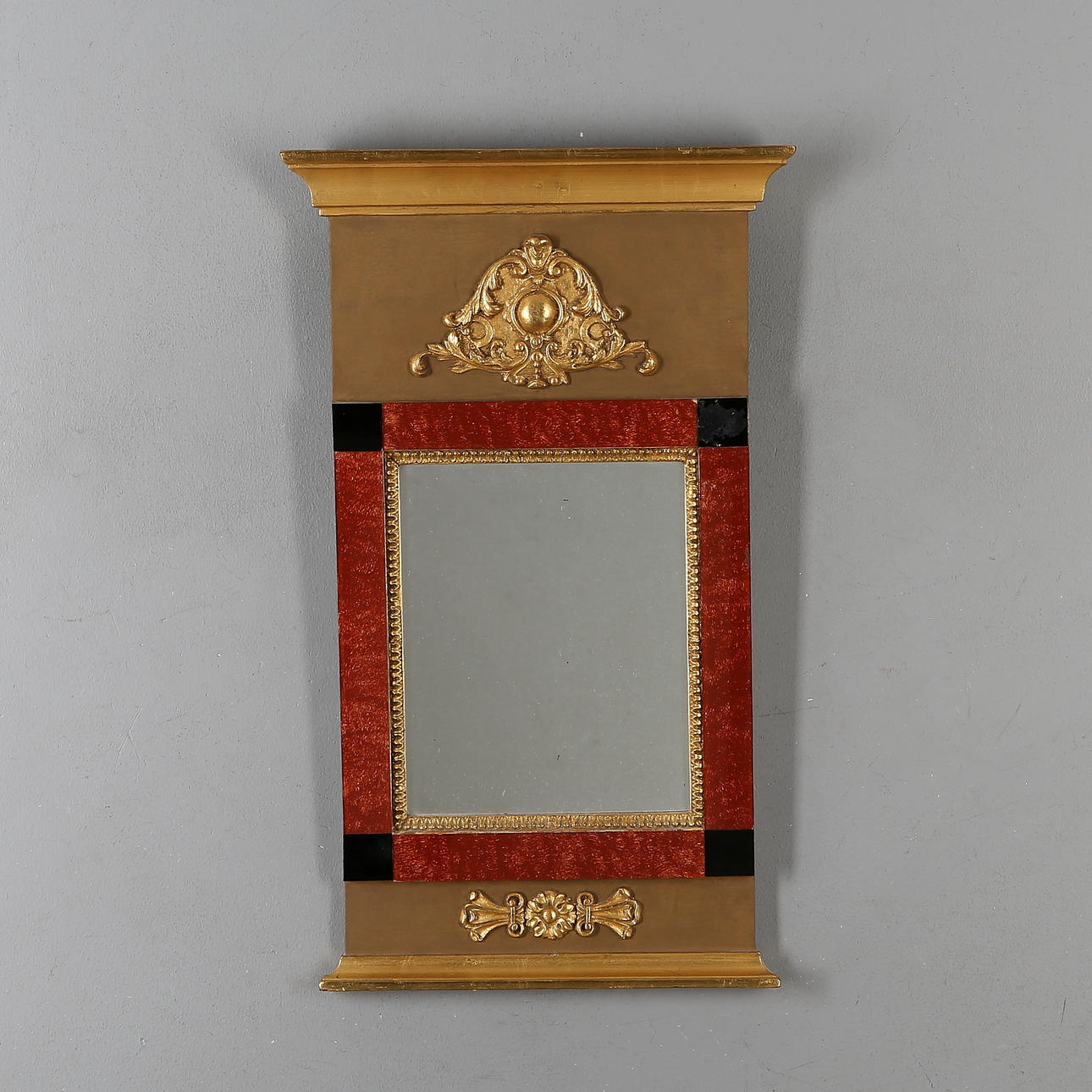 SPEGEL, sk. glasmästarspegel, gustaviansk stil, 1900-tal.