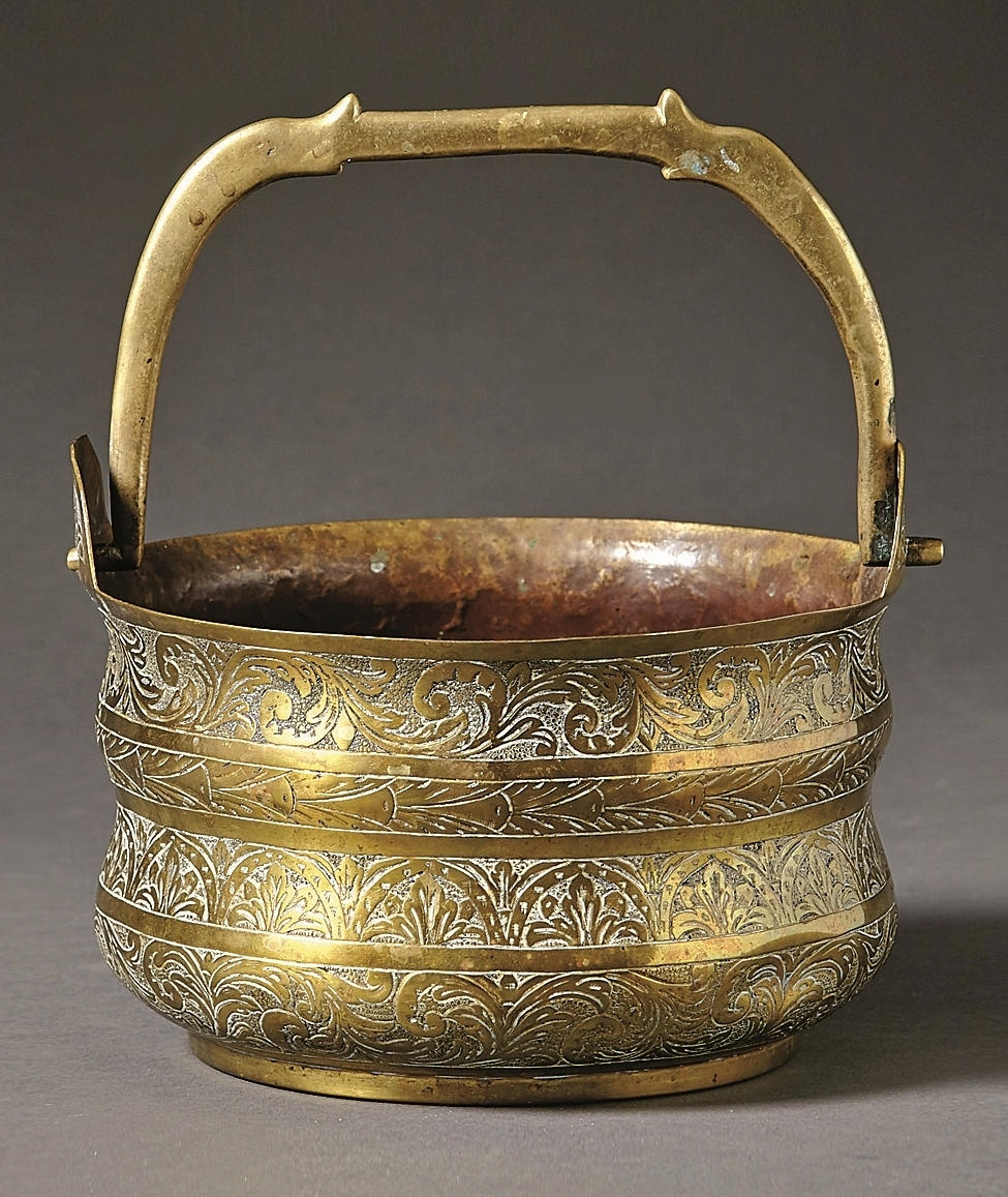 MESSINGKESSEL. Venedig, 17. Jahrhundert.