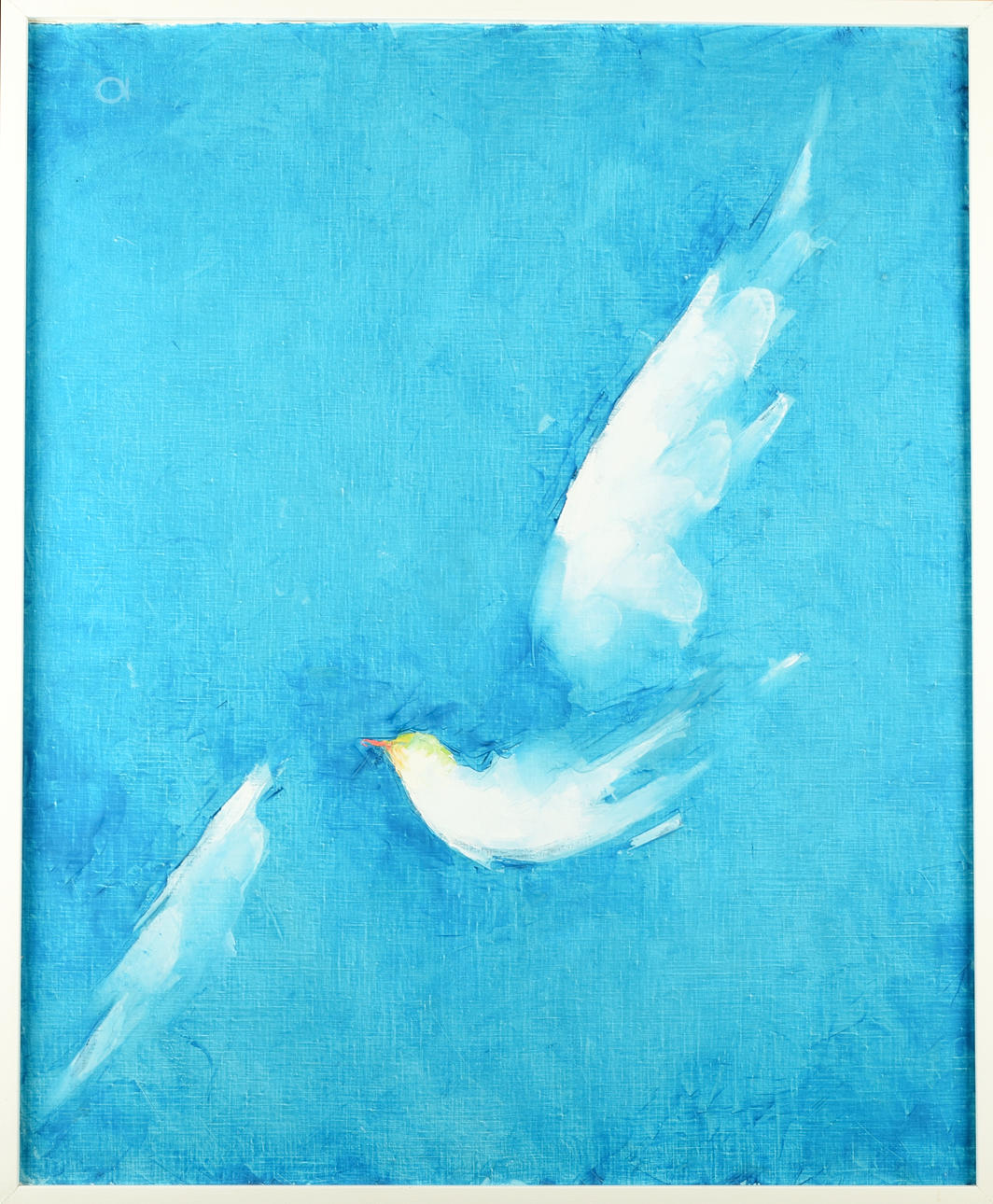 ANDREJ SOREL. Oil on canvas, "Birds" signed.