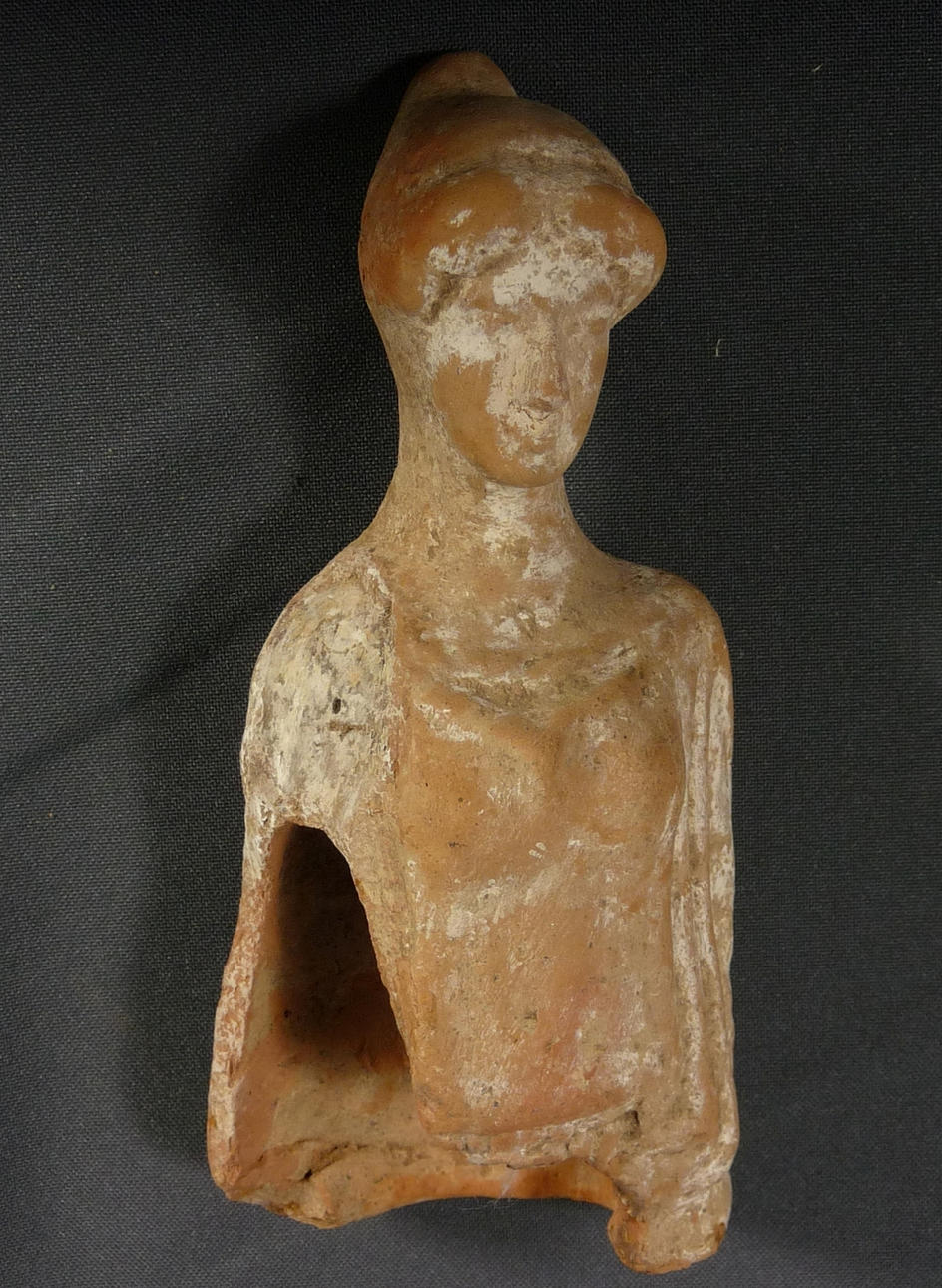 FRAGMENT AV EN STÅENDE GUDINNA Grekland, 4: e århundradet f.Kr.