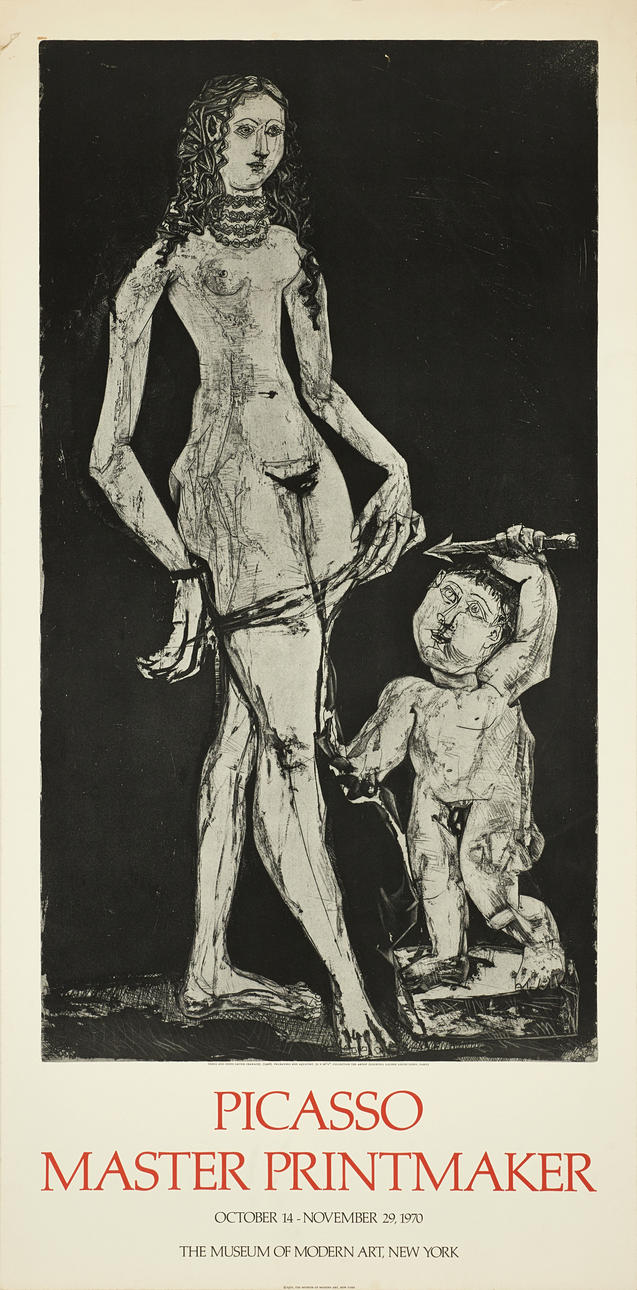 PICASSO, "Master printmaker", The Museum of Modern Art , New York, 1970